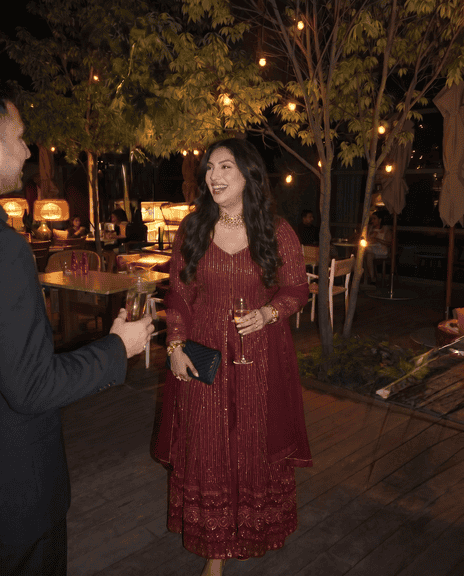 Shivani Maroon Anarkali